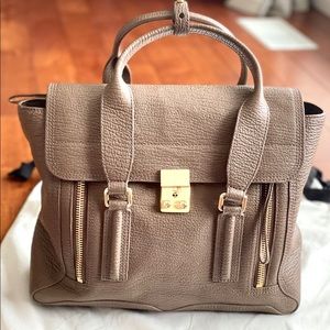 Phillip Lim Pashli Satchel Medium Taupe